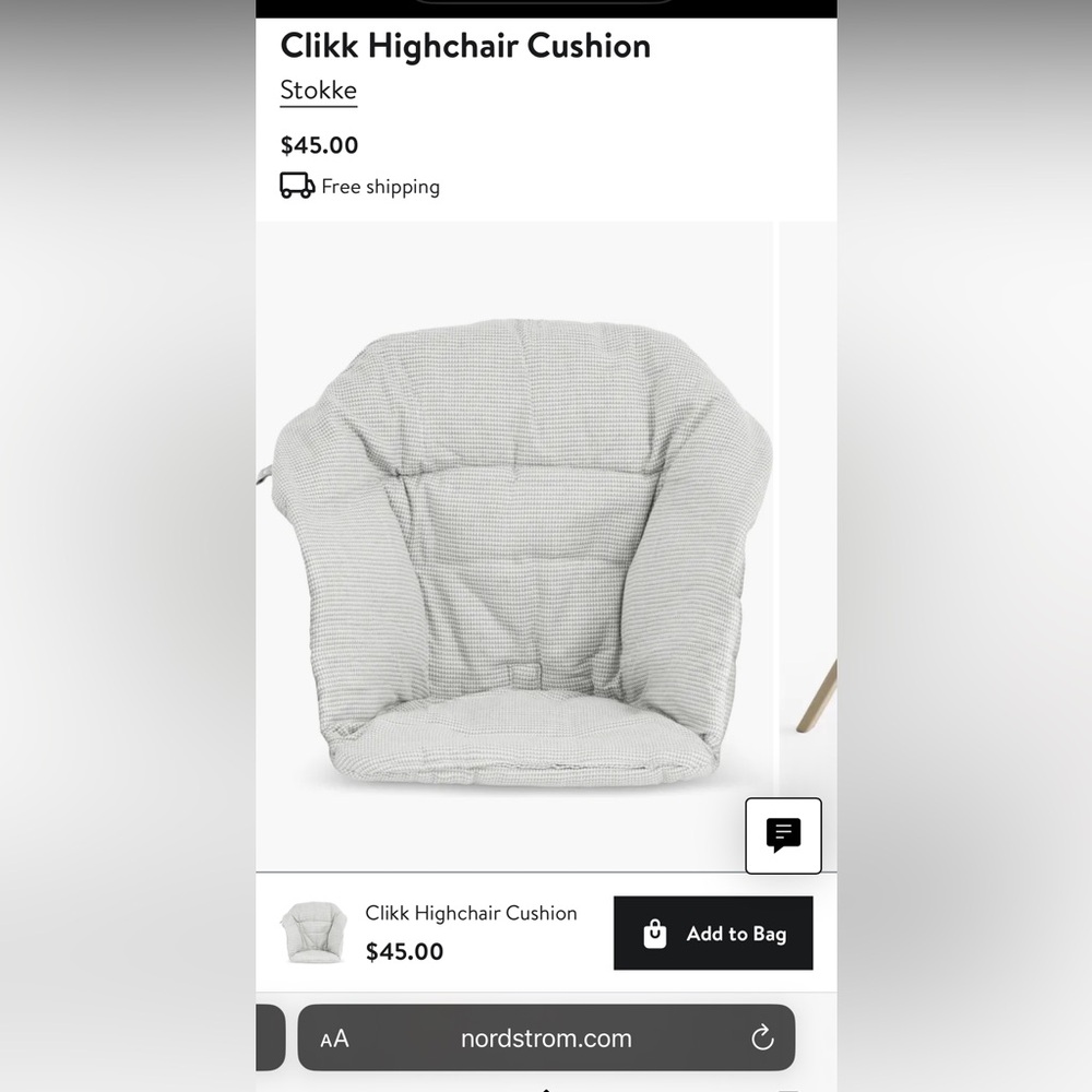 Stokke Clikk Highchair Cushion